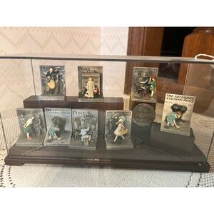 Saturday Evening Post Portrait of America Series‎ 7 Piece Display Base Vintage